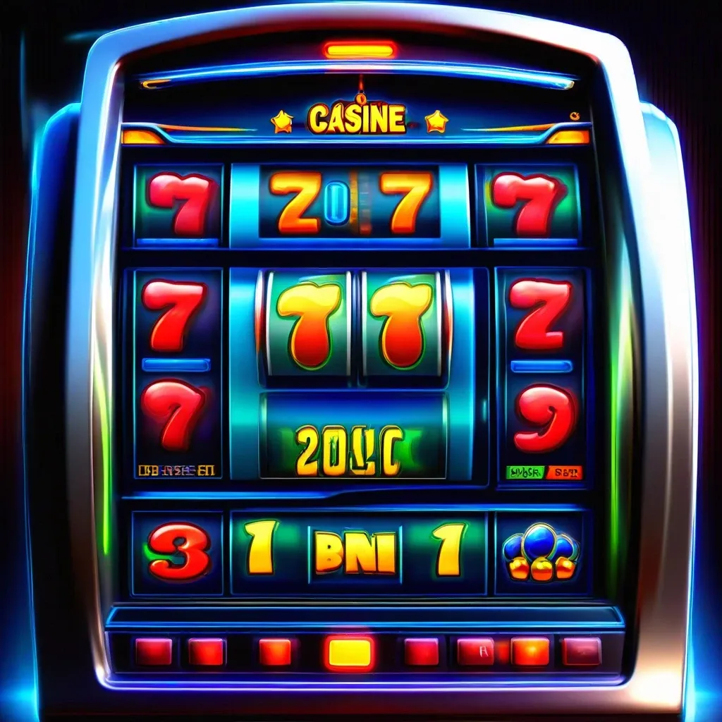 Futuristic Slots Display